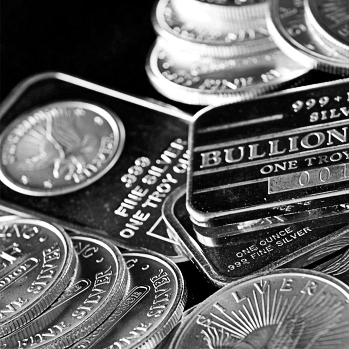 Silver Coins and Bars